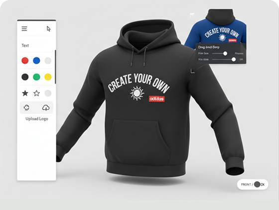 Customers can customize in real-time.