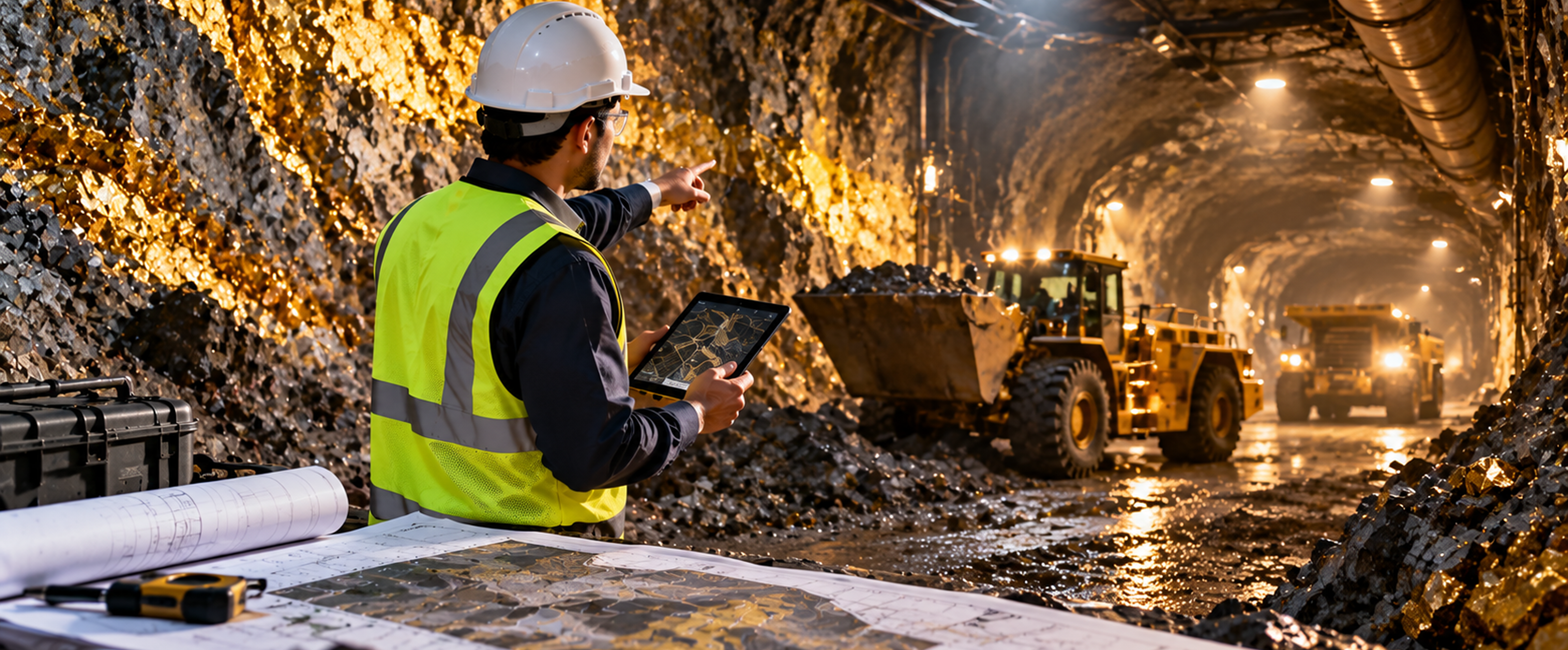 Ecotech Mining and Renewable Energy Panoramic Landscape